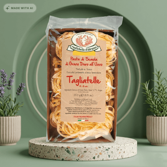RUSTICHELLA Tagliatelle - Traditionelle Pasta in bester Qualität - Delikatess Express