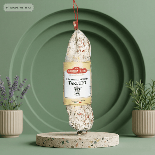 Salami mit Trüffelaroma - Salame all'aroma di tartufo FALORNI - Delikatess Express