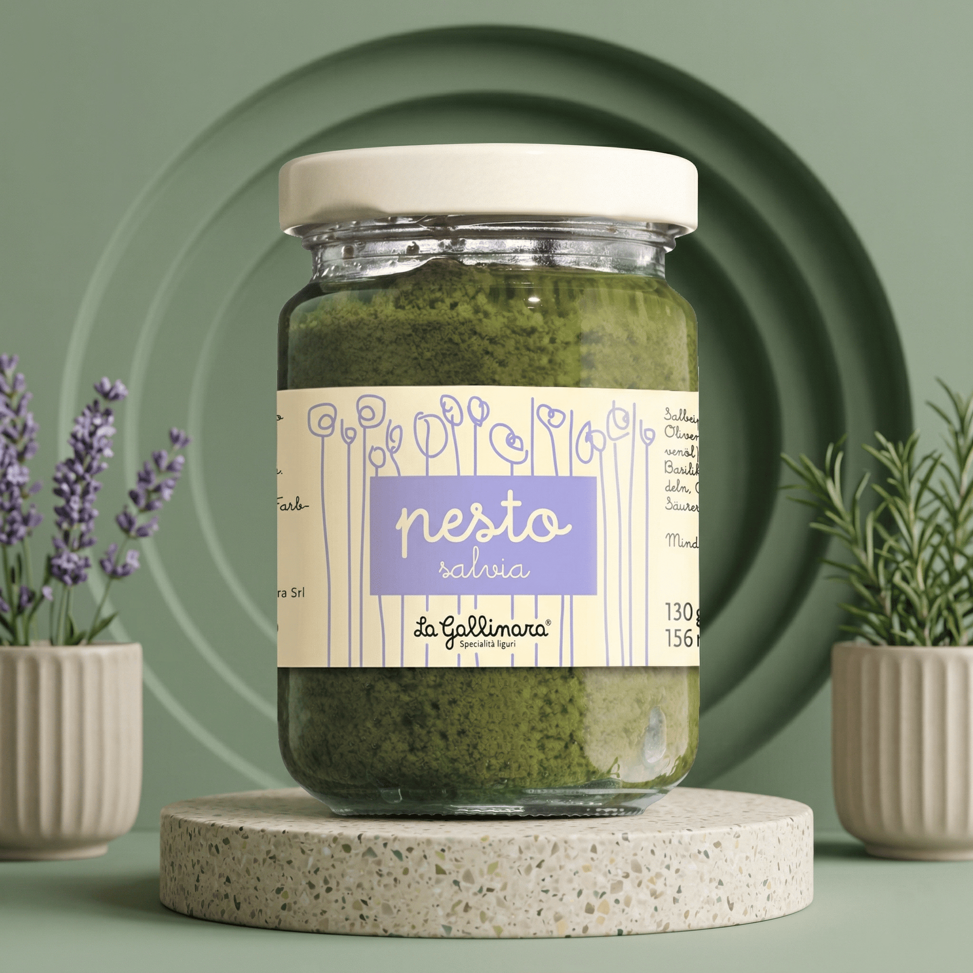 Salbeipesto - Pesto di salvia - Delikatess Express