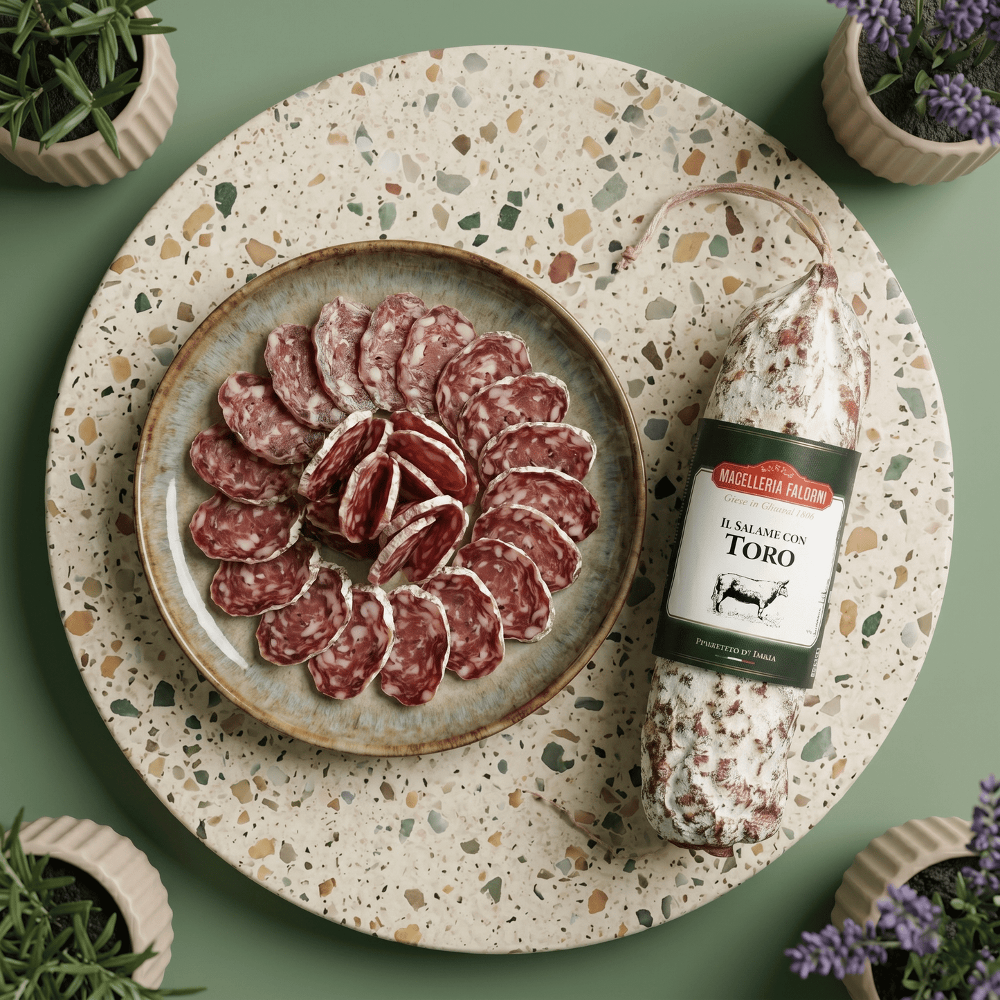 Stiersalami - Salame con toro FALORNI - Delikatess Express