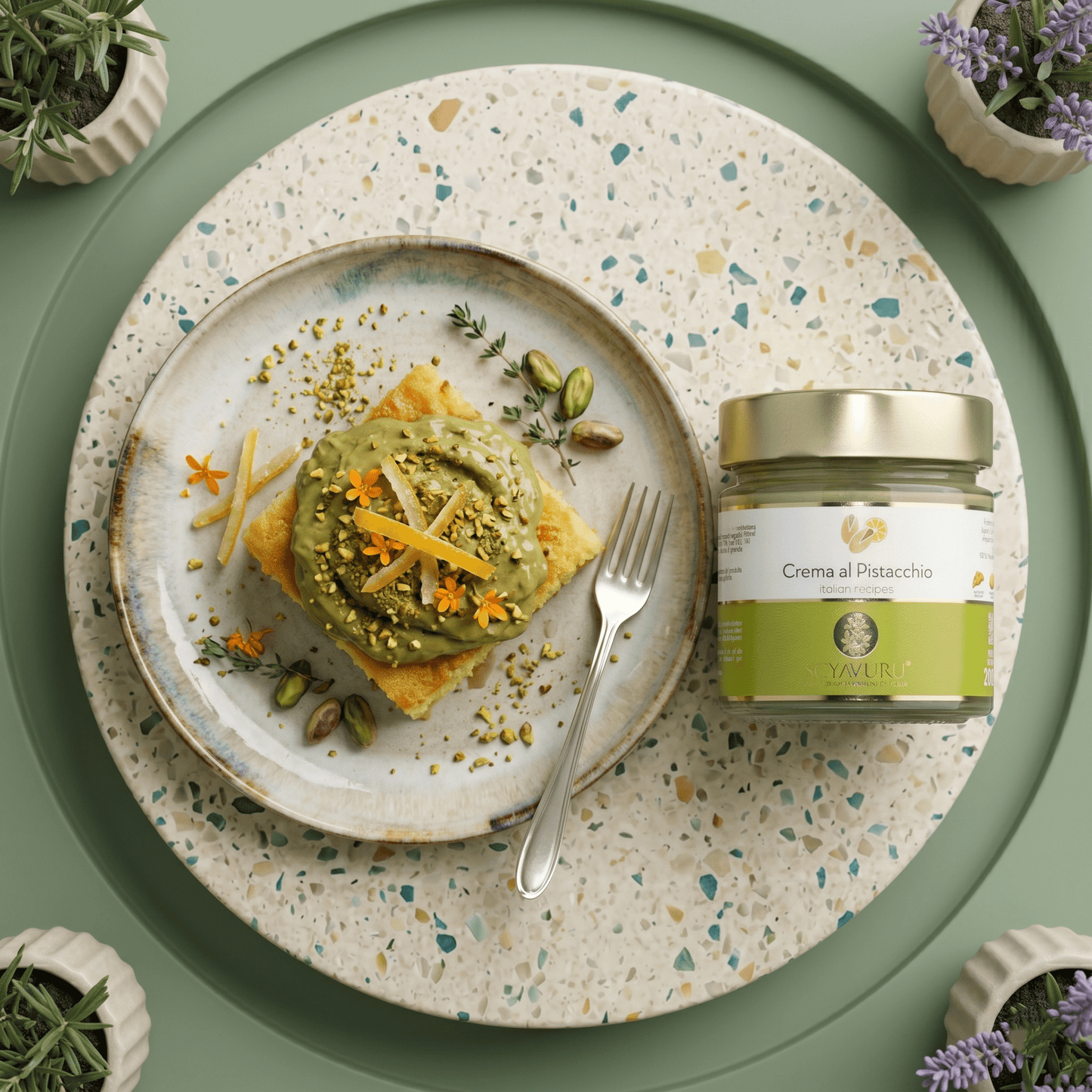 Süße Pistaziencreme - Crema al pistacchio SCYAVURU - Delikatess Express