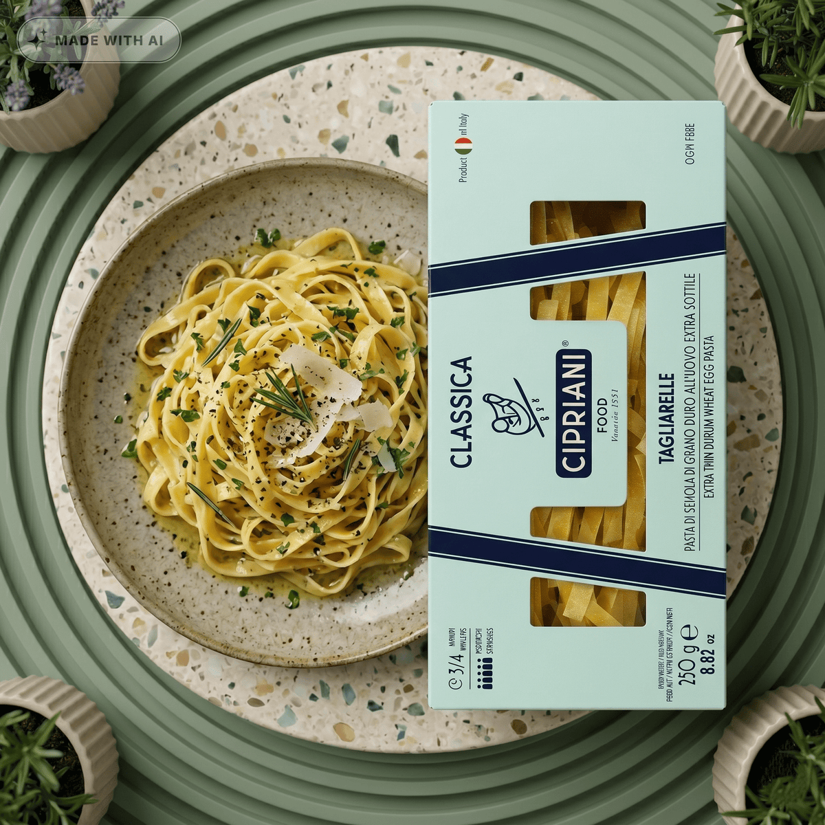 Tagliarelle all'uovo - CIPRIANI - Delikatess Express