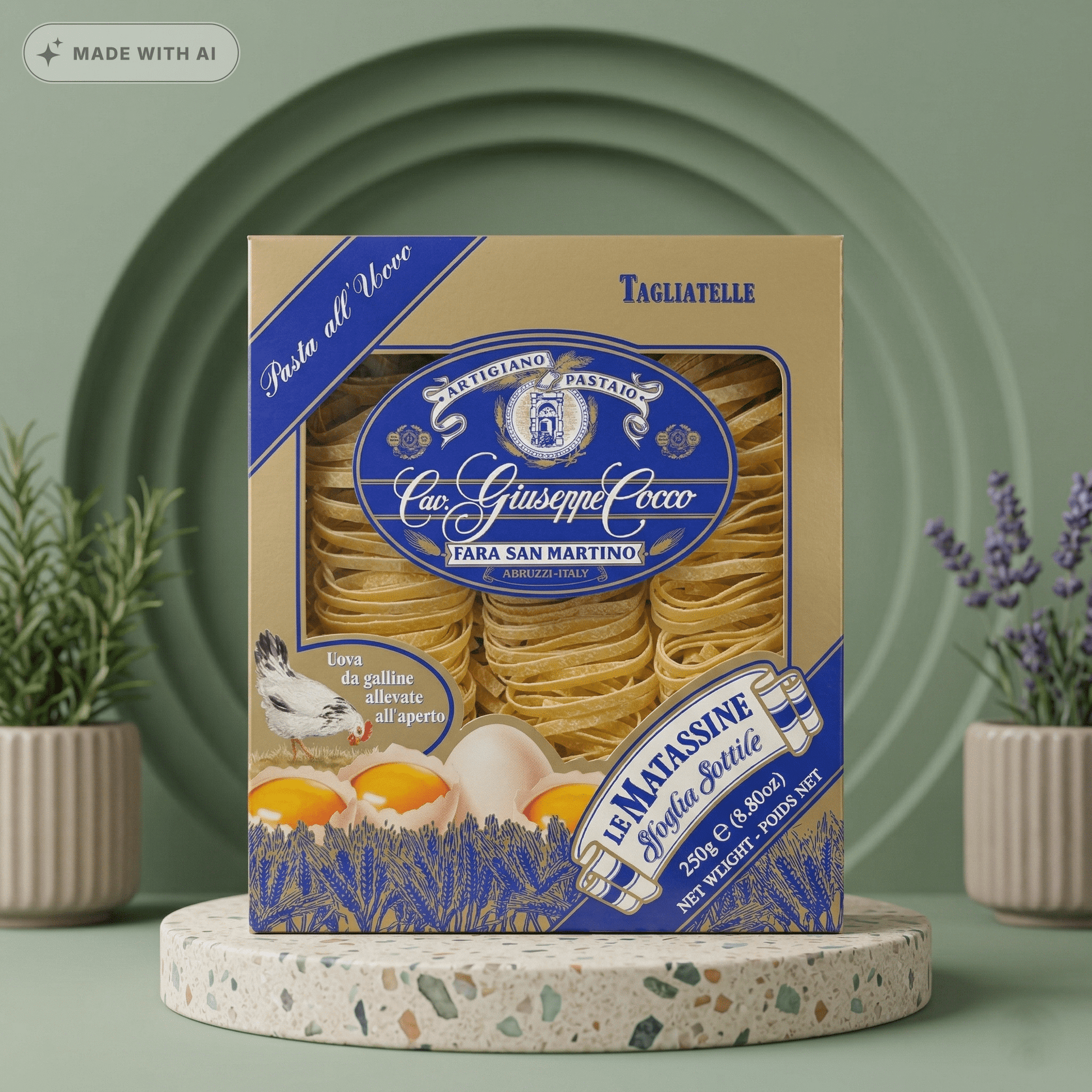 Tagliatelle Nr 13 von GIUSEPPE COCCO - Höchste Qualität - Delikatess Express
