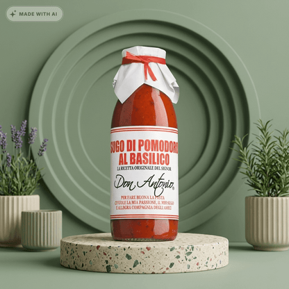 Tomatensauce mit Basilikum von DON ANTONIO - Delikatess Express