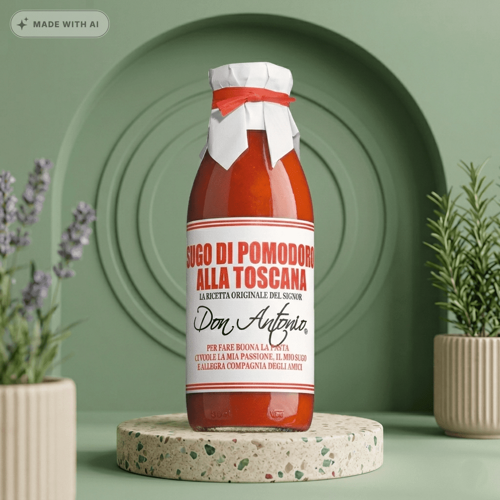 Tomatensauce mit Knoblauch - Sugo alla Toscana von DON ANTONIO - Delikatess Express