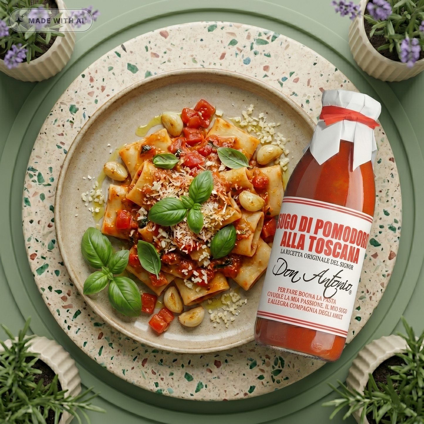 Tomatensauce mit Knoblauch - Sugo alla Toscana von DON ANTONIO - Delikatess Express