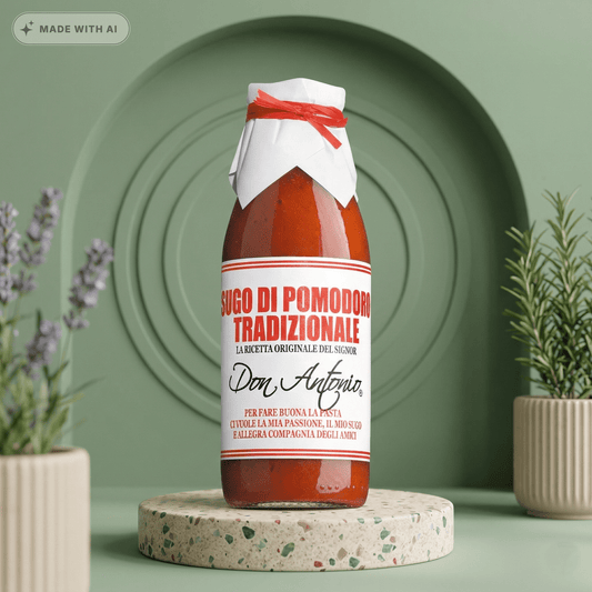 Tomatensauce mit Oregano - Sugo tradizionale Tomatensauce mit Oregano von DON ANTONIO - Delikatess Express