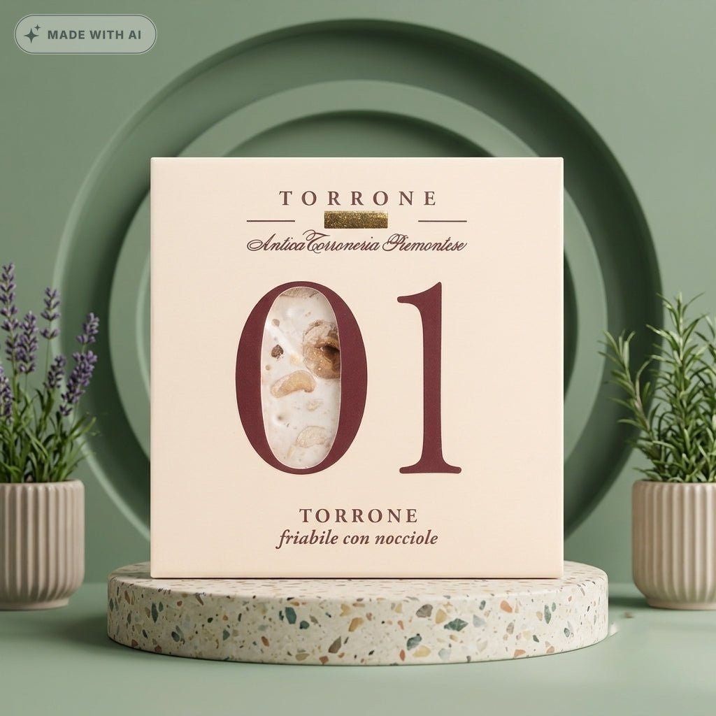 Torrone mit Piemont-Haselnüssen - Delikatess Express