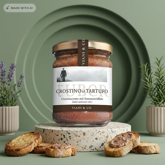 Toskanische Crostinocreme mit Sommertrüffeln (Tuber aestivum Vitt.) - Delikatess Express
