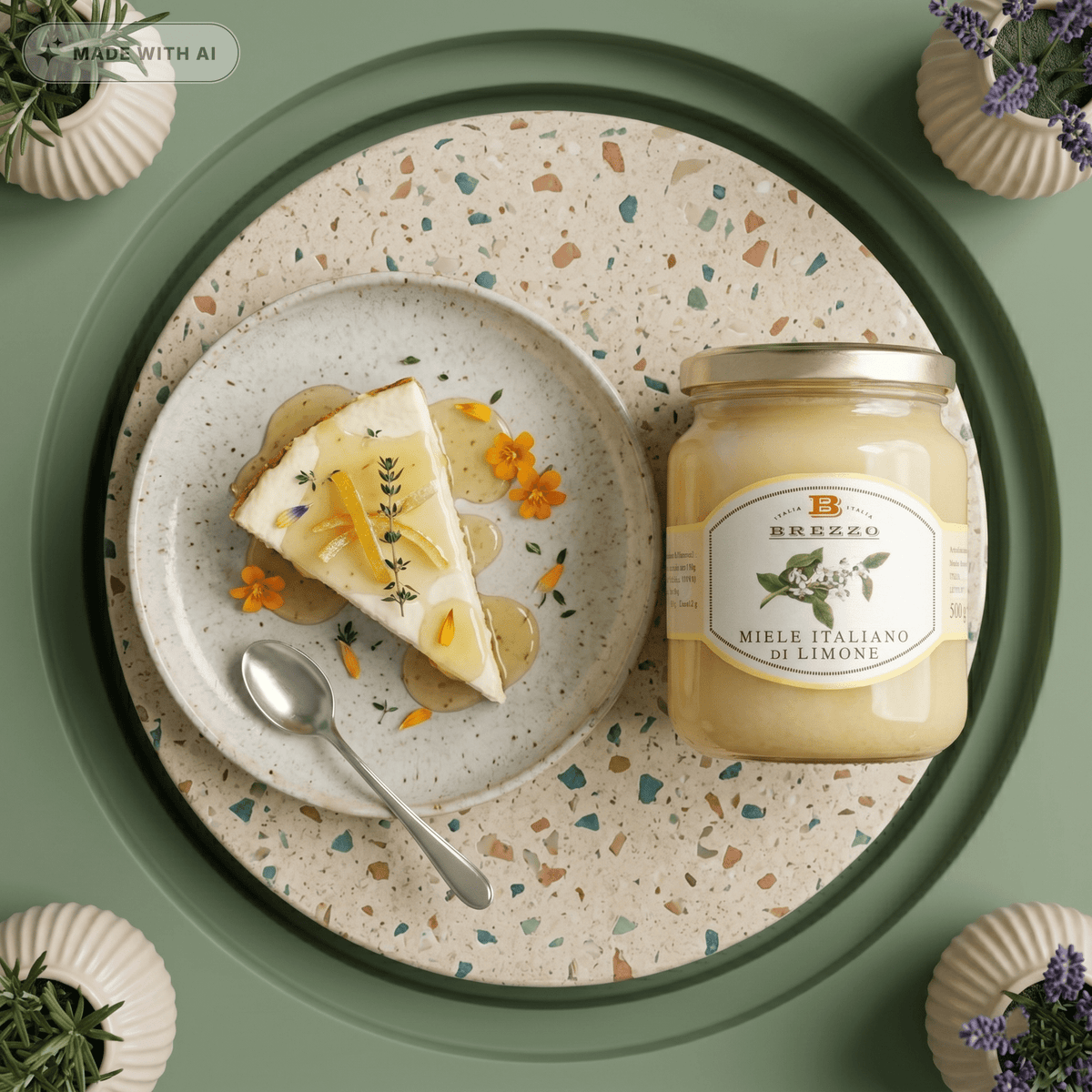 Zitronenblütenhonig - Miele di limone von BREZZO - Delikatess Express