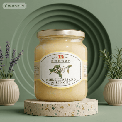 Zitronenblütenhonig - Miele di limone von BREZZO - Delikatess Express