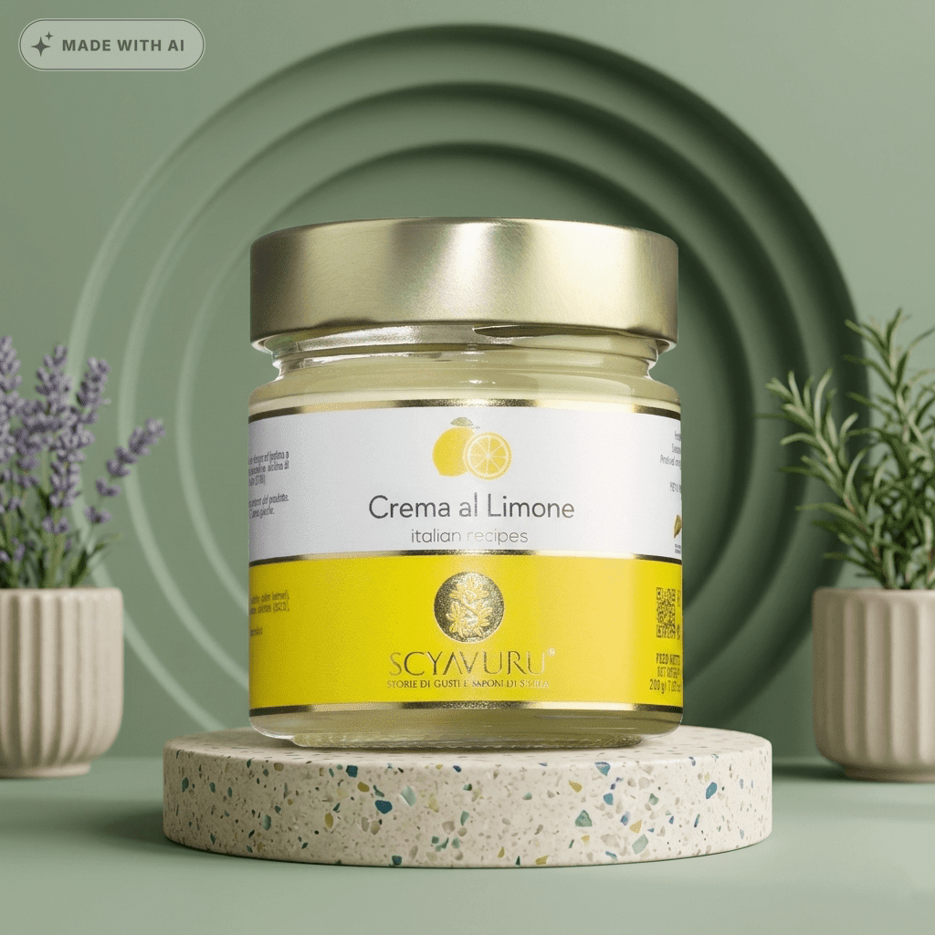 Zitronencreme - Crema al Limone SCYAVURU - Delikatess Express
