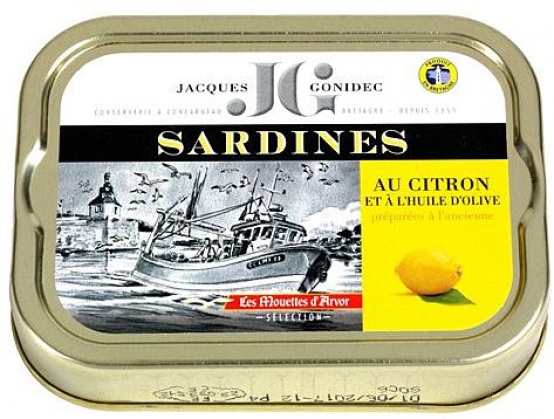 Sardinen mit Zitrone aus Frankreich
