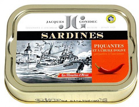 Sardinen pikant aus Frankreich