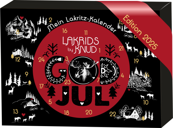 Lakrids Knud | Lakritz Adventskalender 520g - 2025 Edition