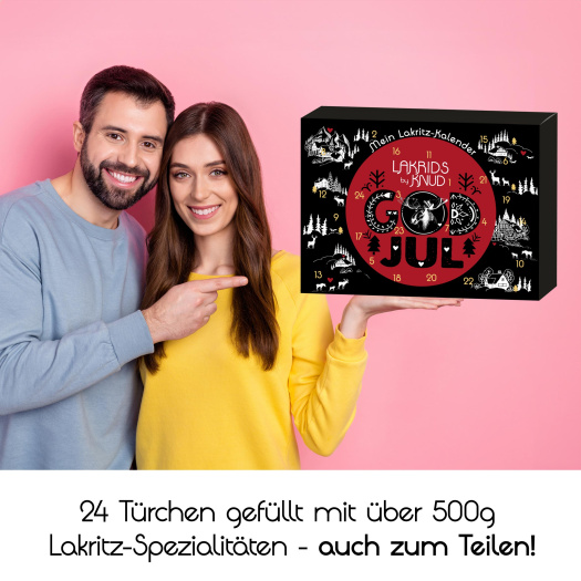 Lakrids Knud | Lakritz Adventskalender 520g - 2025 Edition
