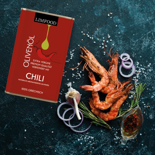 Limfood | Olivenöl Chili - aus Griechenland
