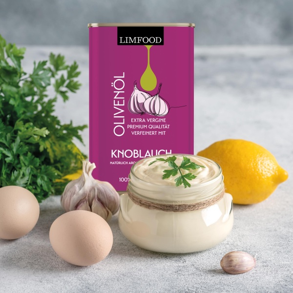 Limfood | Olivenöl Knoblauch - aus Griechenland