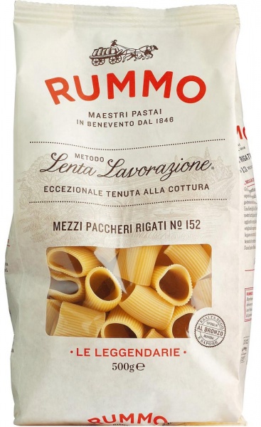 Rummo | Mezzi Paccheri Rigate N°152