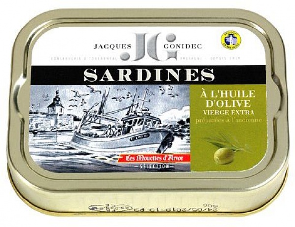 Sardinen in Olivenöl aus Frankreich