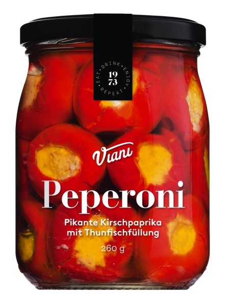 PEPERONI - Pikante Kirschpaprika mit Thunfischfüllung