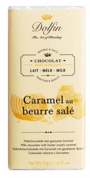 Dolfin | Vollmilchschokolade mit Karamell und gesalzener Butter
